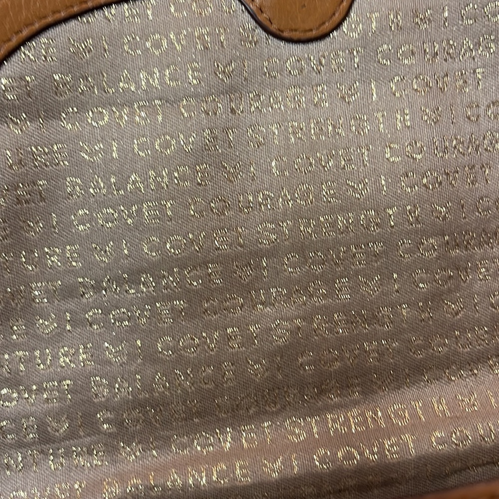 Stella & Dot- Covet- Sloan Saddle Crossbody- leather - Picture 8 of 15